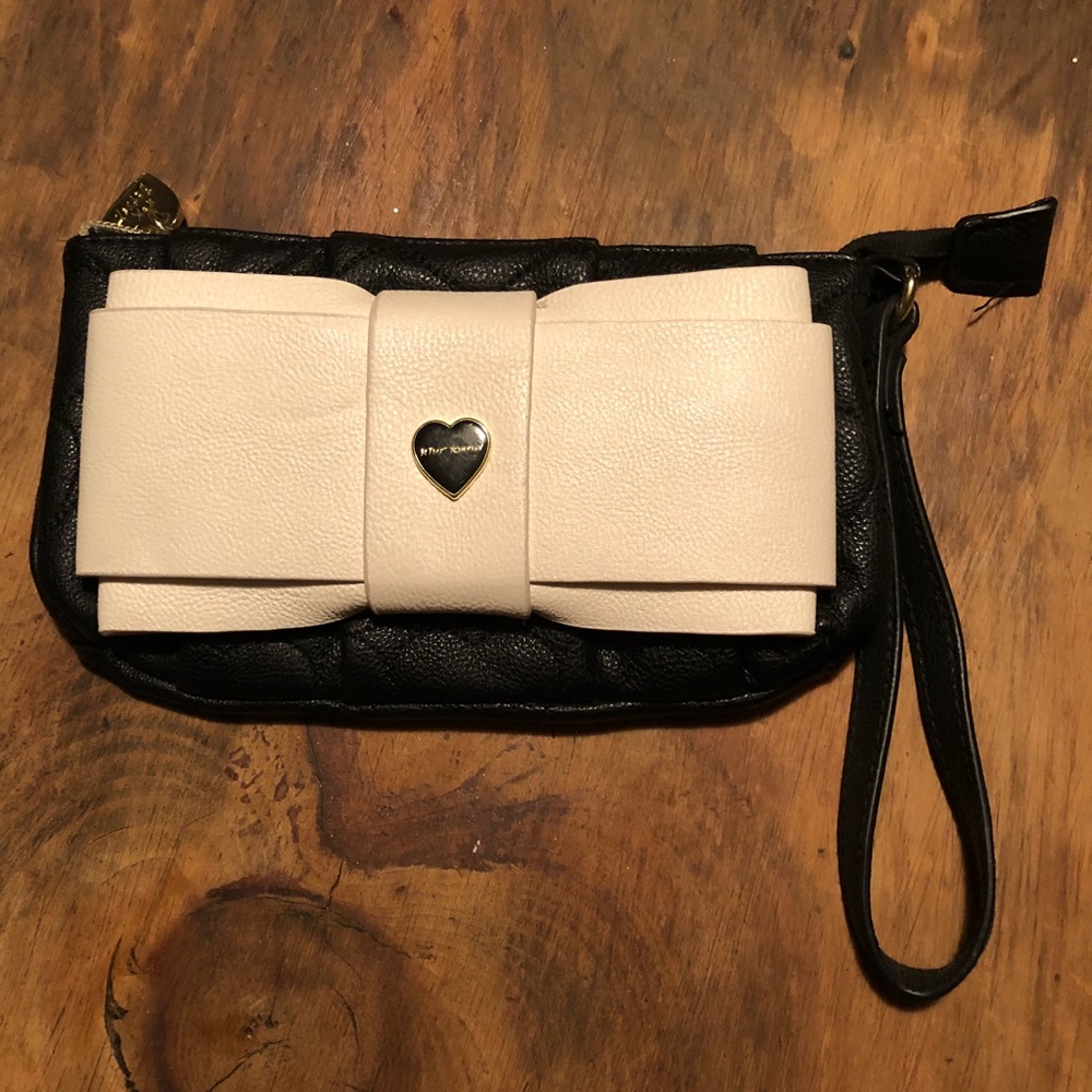 Betsey Johnson Clutch, Wristlet Purse